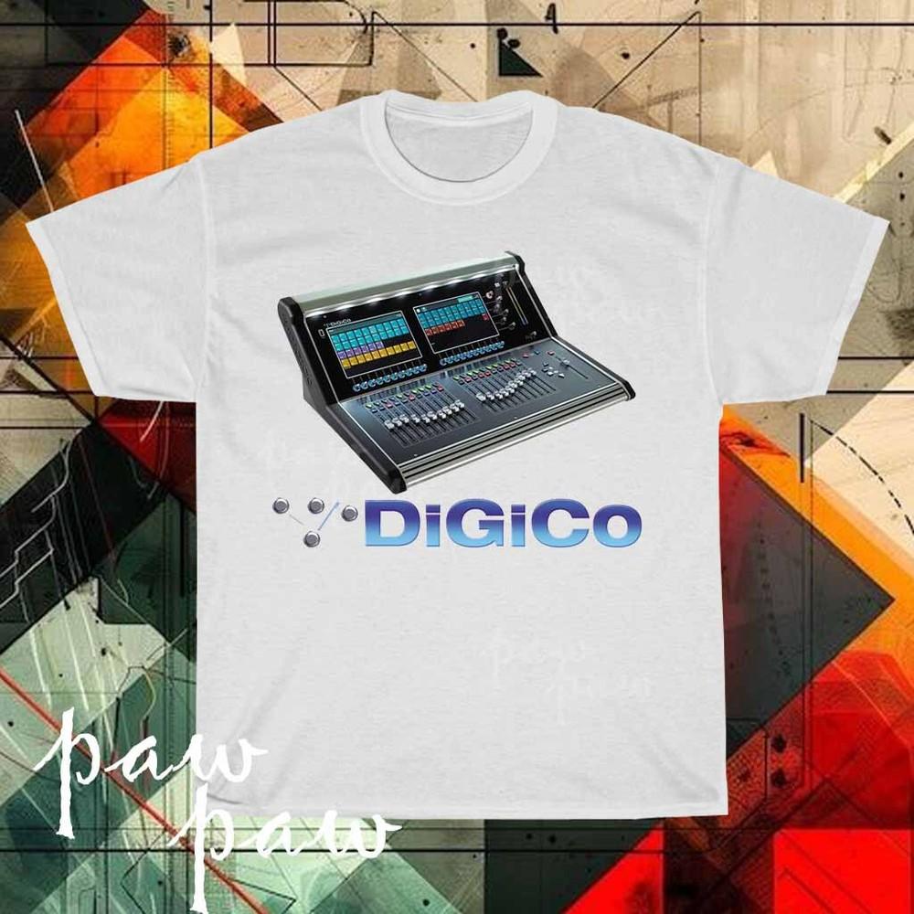 

New DiGiCo Creative Mixing Audio Logo Men#039;s Tshirt funny size S to 5XL Unisex T-Shirt M