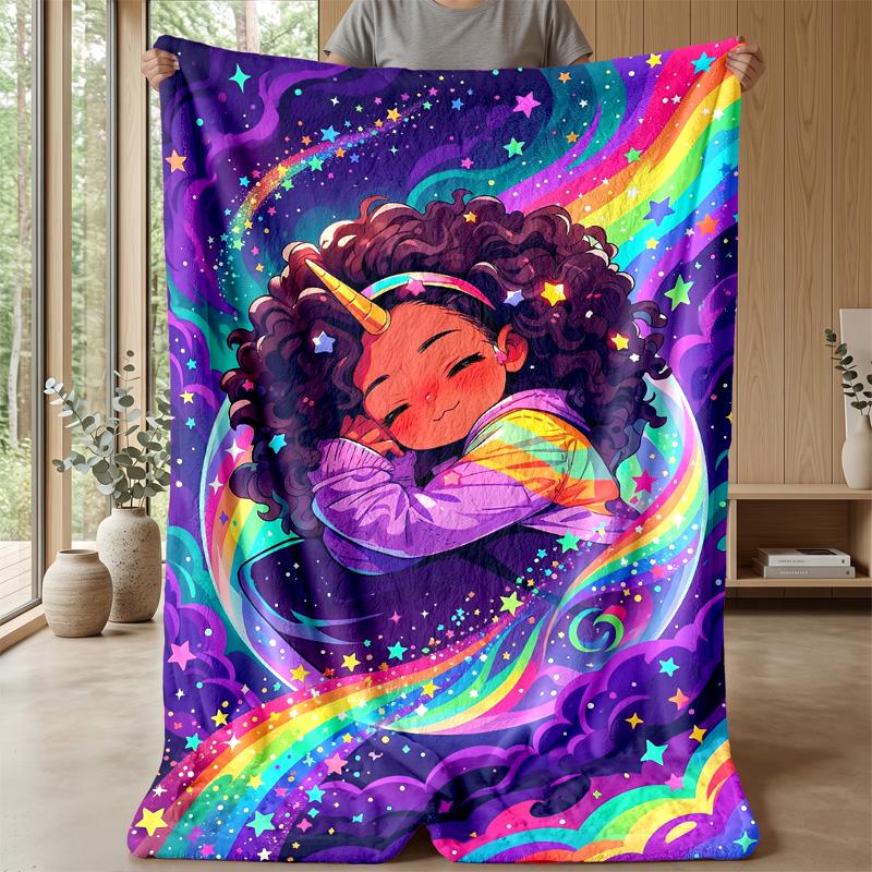 Underwater Yorkie Adventure Theme Blanket Lightweight Warm Flannel Blanket Decorative Throw Blanket for Home Decoration