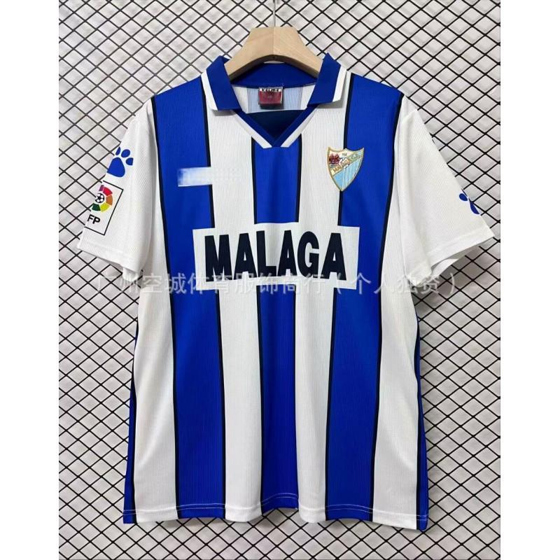 Retro Football Jersey 90s 90-97 Sporting Gijn Celta Vigo Rayo Vallecano Mlaga Short Sleeve Soccer Shirt