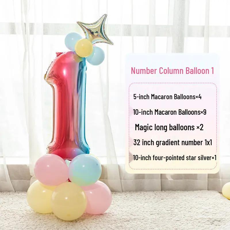 Złote Balony z Cyframi na Urodziny i Imprezy