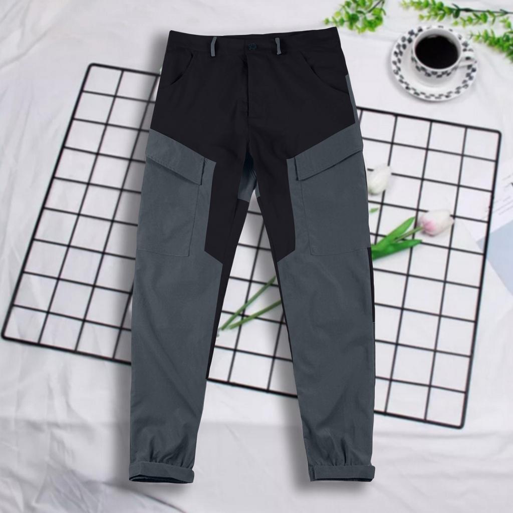 Men's Multi-Pocket Work Pants Men's Casual Fashion Work Pants