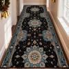 Bohemian Retro Ethnic Corridor Carpet Qajar Revival Decor Home Long Runner Rugs Christmas Art Aesthetic Aisle Floor Mat Washable