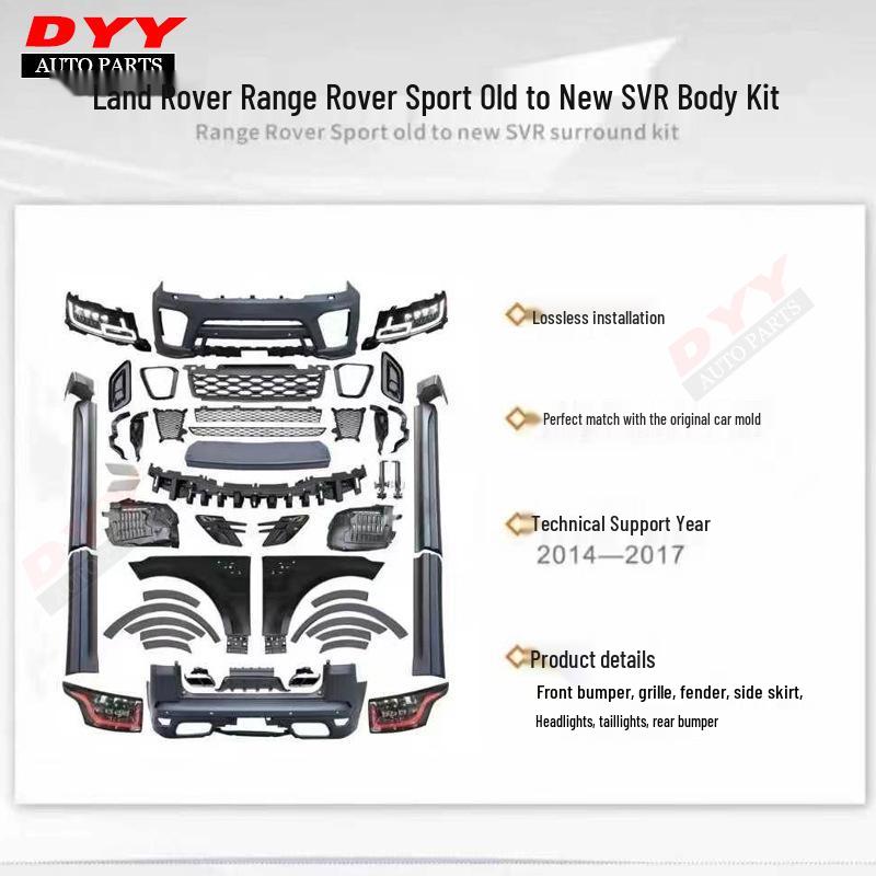 Compatible Kit for Upgrading Old Range Rover Sport Rear LED Taillights to New Model Body