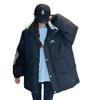 2025 new down cotton jacket women's bread jacket couple cotton jacket Korean version loose winter thickened padded jacket jacket