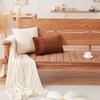 Plush Thickened Non-Slip Sofa Cushion Plaid Autumn and Winter Warm and Simple Living Room Solid Wood Sofa Cushion Cover Cloth