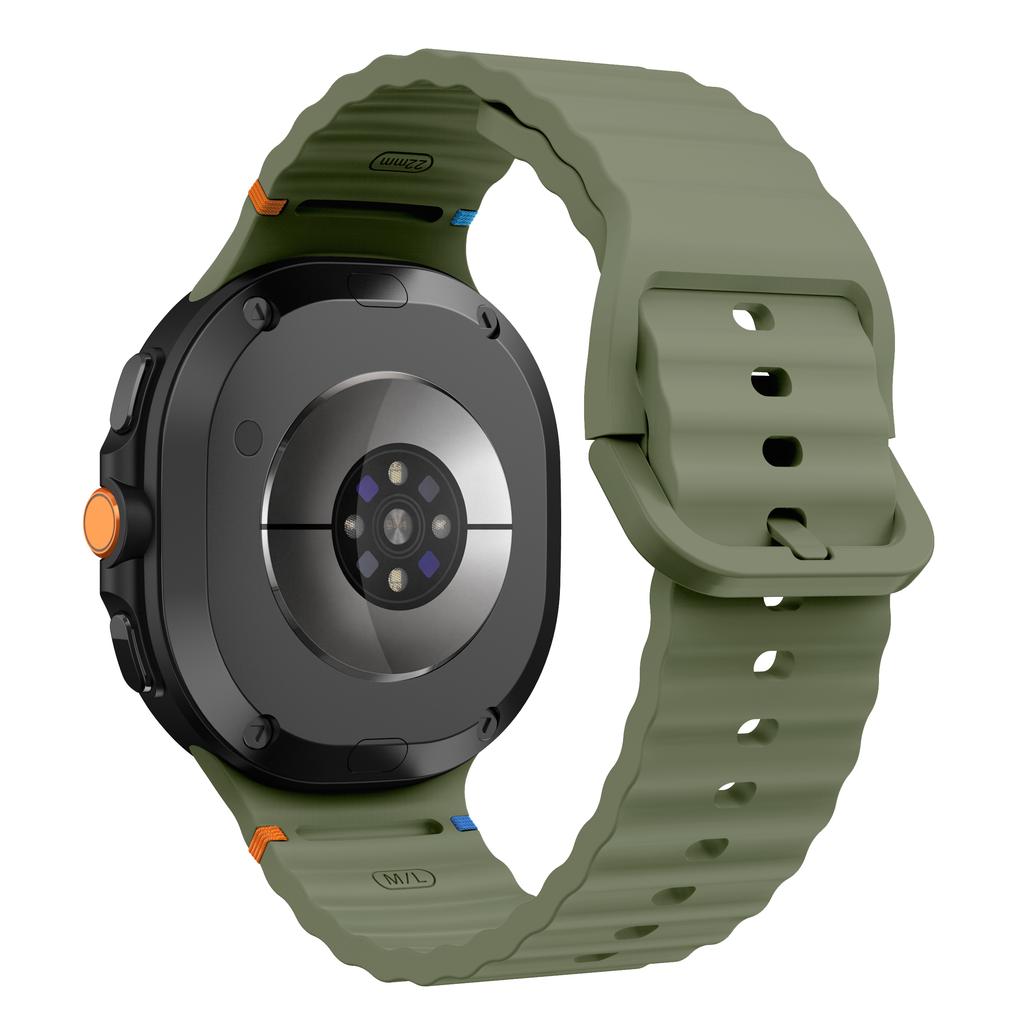 Silicone Band for Samsung Galaxy Watch 8 40mm 44mm Strap Accessories Smartwatch Rubber Bracelet for Samsung Galaxy Watch 8 Classic Strap