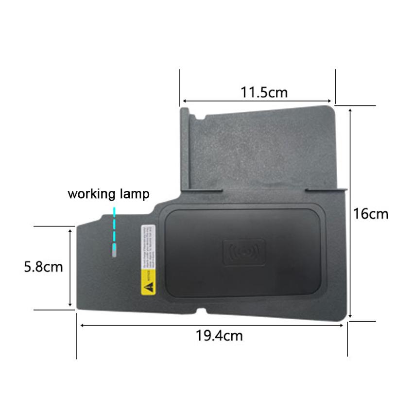 For Suzuki BALENO 2015 To 2017 2018 2019 2020 2021 2025 Special Car Wireless Charger QI phone charger charging case Accessories