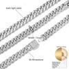 Men's 13mm Zircon-Studded Hip Hop Miami Necklace