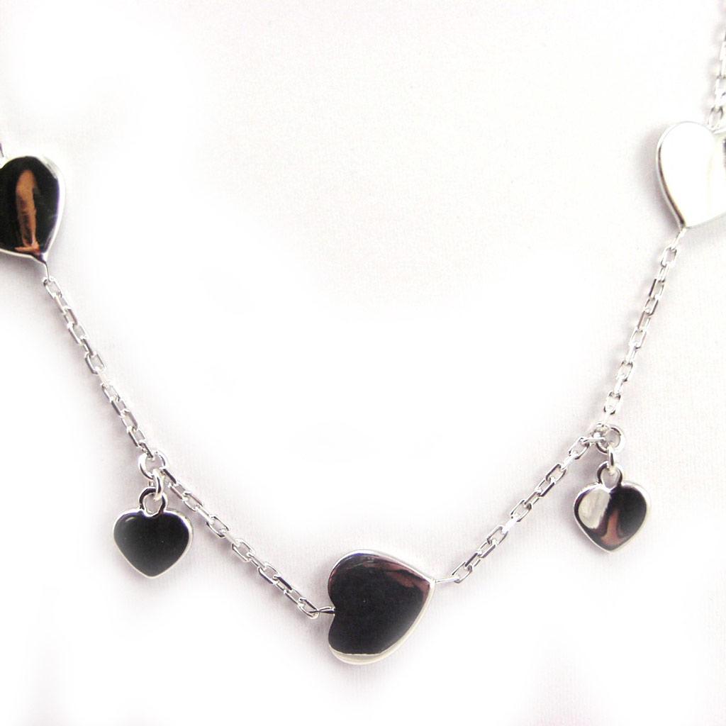 

Altesse [F5910] - Серебряное ожерелье Любовь
