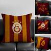 Sportverein Galatasaray Club Kissenbezug Naturleinen Kissenbezug Set All-in-One Dekoration für Sofa Schlafzimmer Stuhl