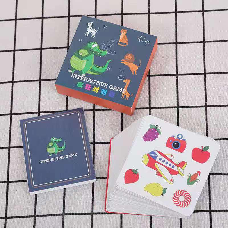 Early Education Cartoon Matching Cards - Parent-Child Concentration Game & Children's Gift