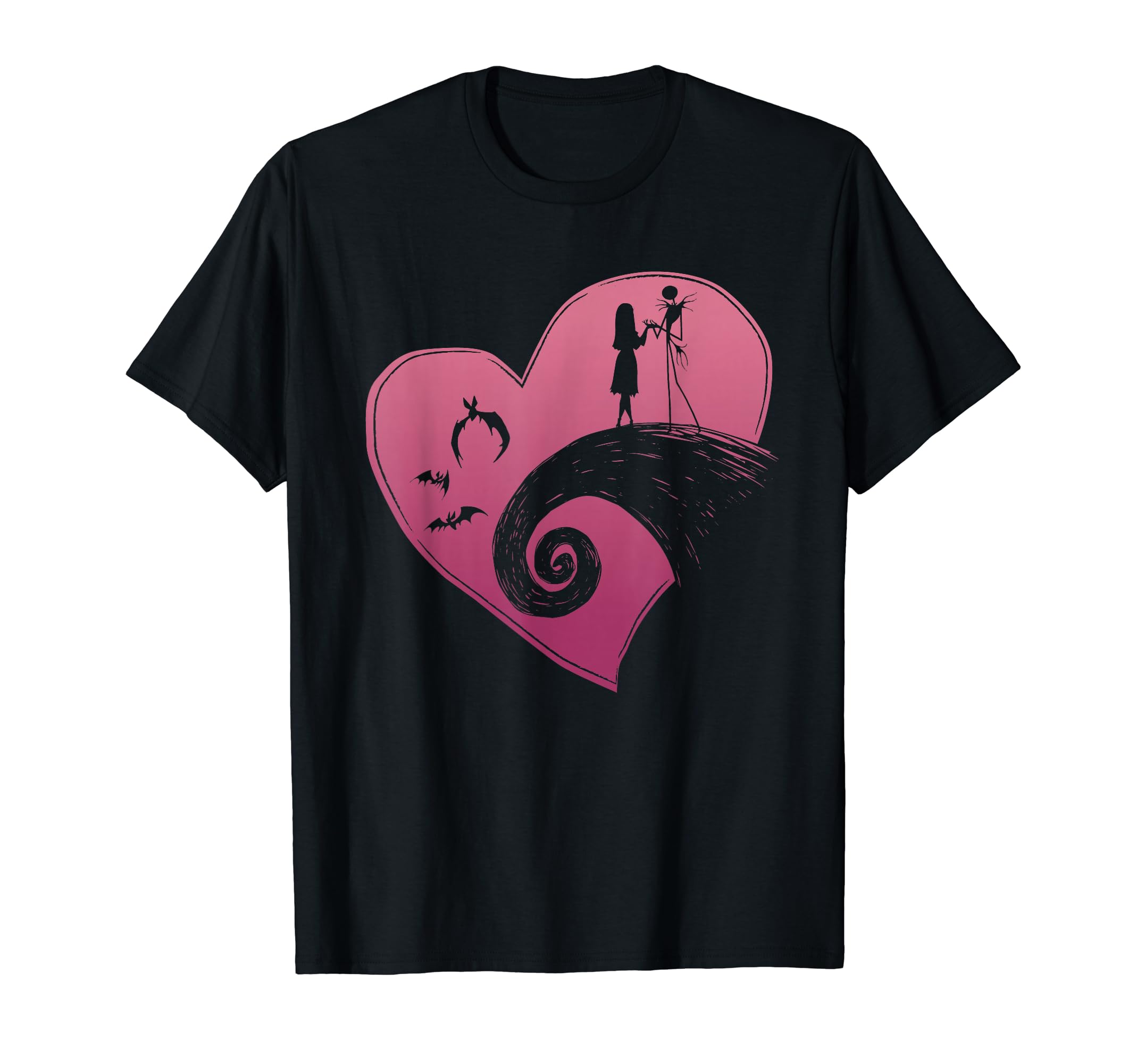Футболка Disney The Nightmare Before Christmas Джек и Салли Харт