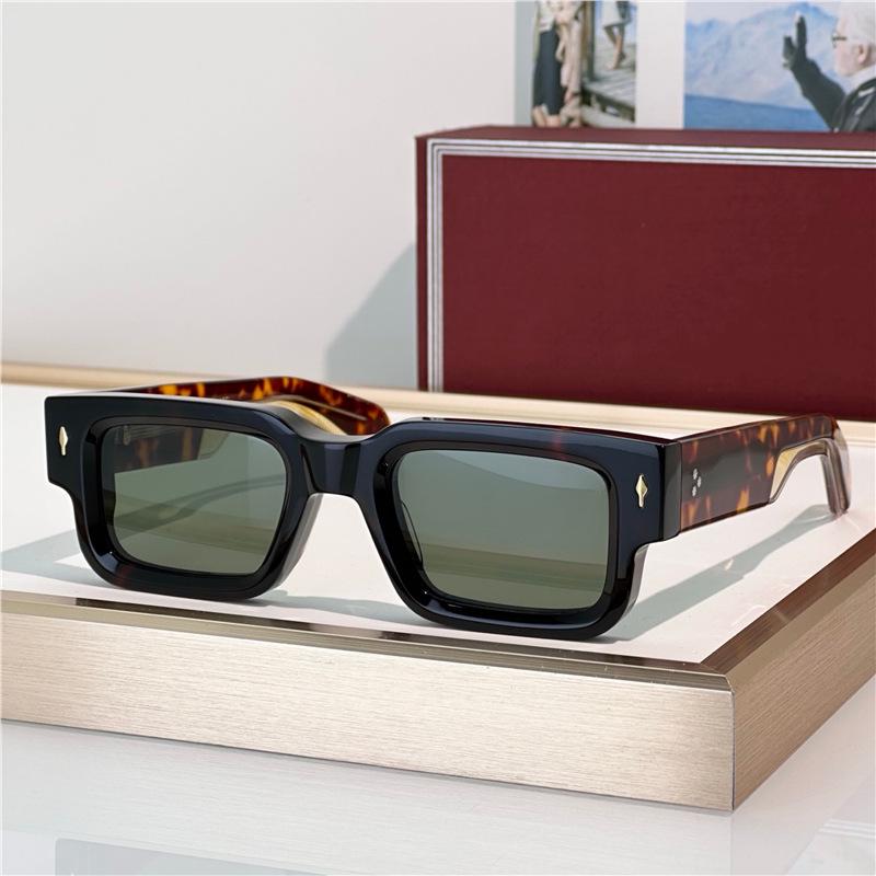ASCARI Fashion Square Handmade Acetate Sunglasses, Trendy Sunscreen for Men & Women, Perfect for Holidays & Parties