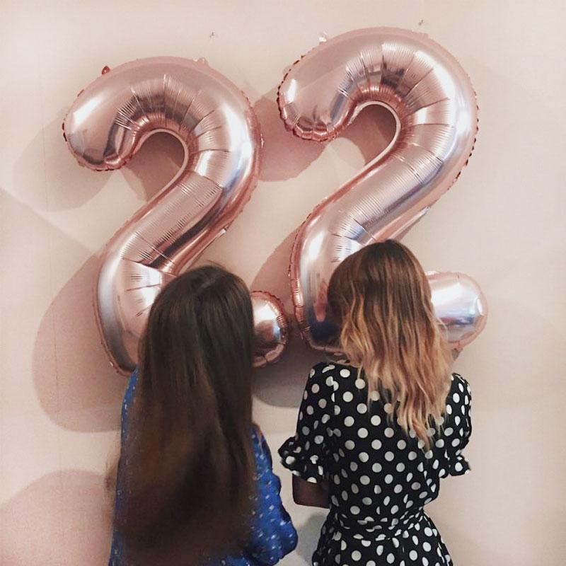 32 Zoll große Folien-Geburtstagsballons, Zahlenballonfiguren, alles Gute zum Geburtstag, Partydekorationen, Kinderballon, Geburtstagsluftglobos