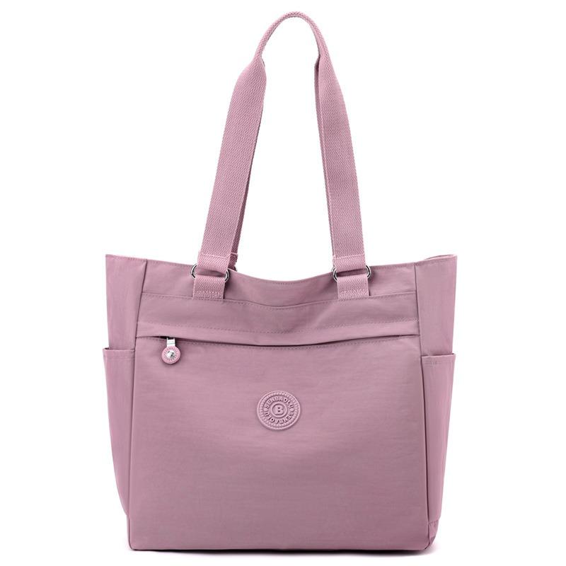 Autumn New Large-capacity Shoulder Canvas Bag Women Go Out Middle-aged Mother Bag Simple Casual Women's Bag