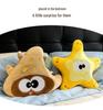Cartoon Marine Animal Plush Pillow: Shark Star Cuddly Doll Sofa Cushion for Kids