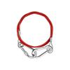 Trailer Tow Cable Replacement, Red Coated Steel Breakaway Line with Looped Eye Ends for Trailer Hardware Service Use
