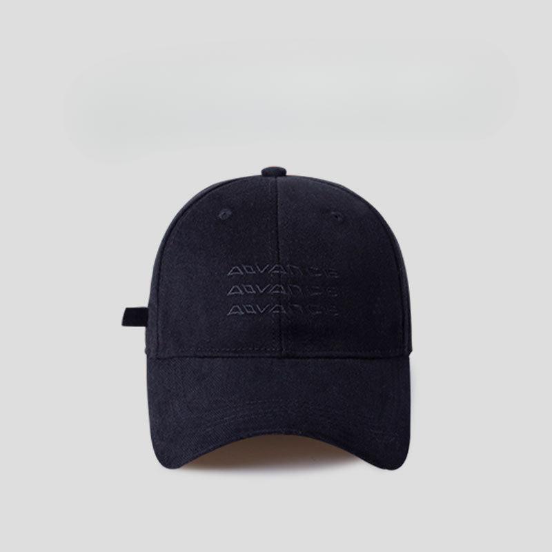 Spring and Summer Korean Version Is Versatile  Embroidered Soft Top Baseball Cap  Big Head Circumference  Small Duckling Hat Trendy
