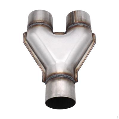 Exhaust Pipe Practical Accessory Stainless Steel Y Tail
