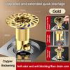 Insect Proof Floor Drain Core Metal Basin Drain Filter Removable Seal Stopper  Water Drain Supplies