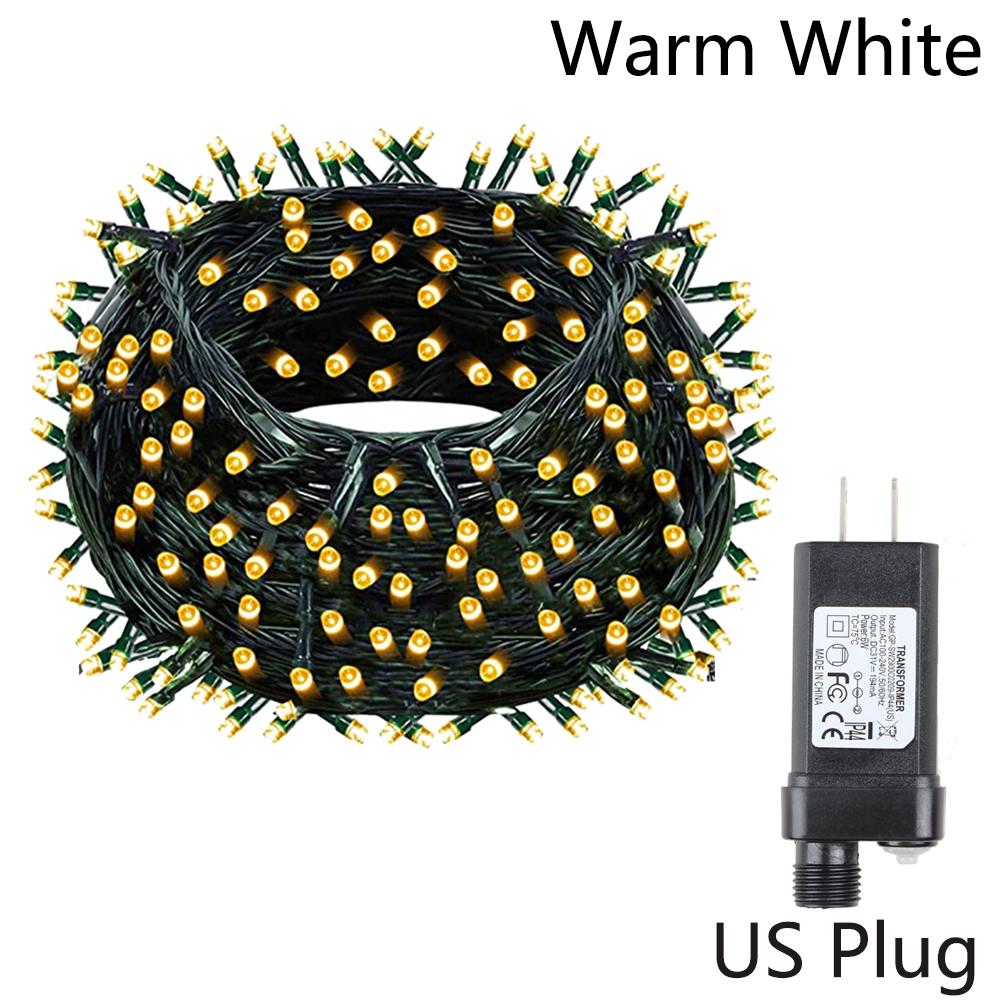 

10M-100M 110V/220V Outdoor Led String Fairy Lights Christmas Lights For Garland Wedding Party Holiday Garden Lamp Holiday Decor 10M 100LEDs
