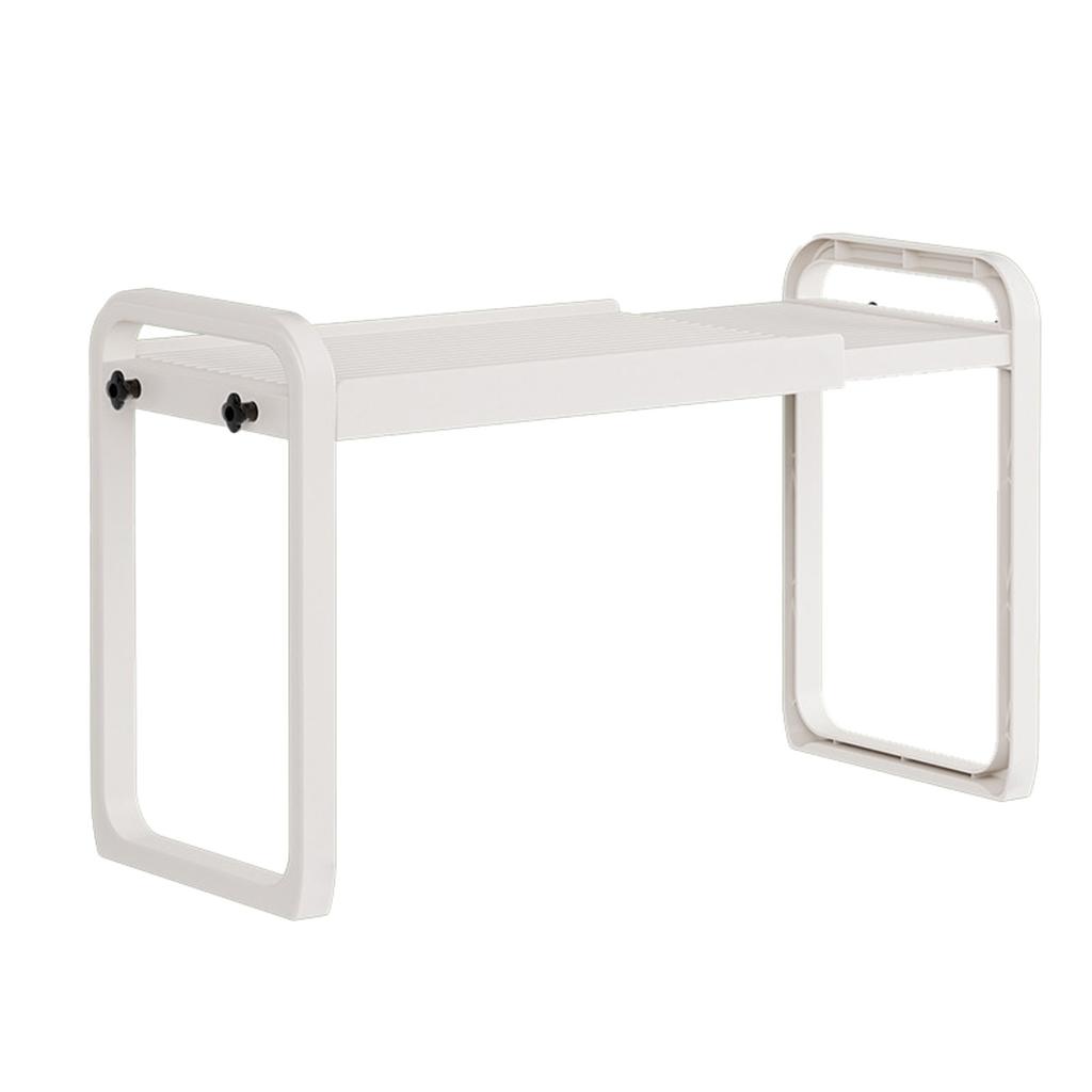 Cabinet Organizer Shelf Space Saving Adjustable Telescopic Kitchen Countertop Rack Stand