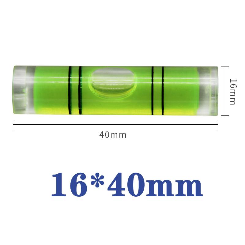 Hochpräzise Mini-Wasserwaage mit Befestigungslöchern Zentrierstange Kohlefaserstange Wasserwaage Zubehör