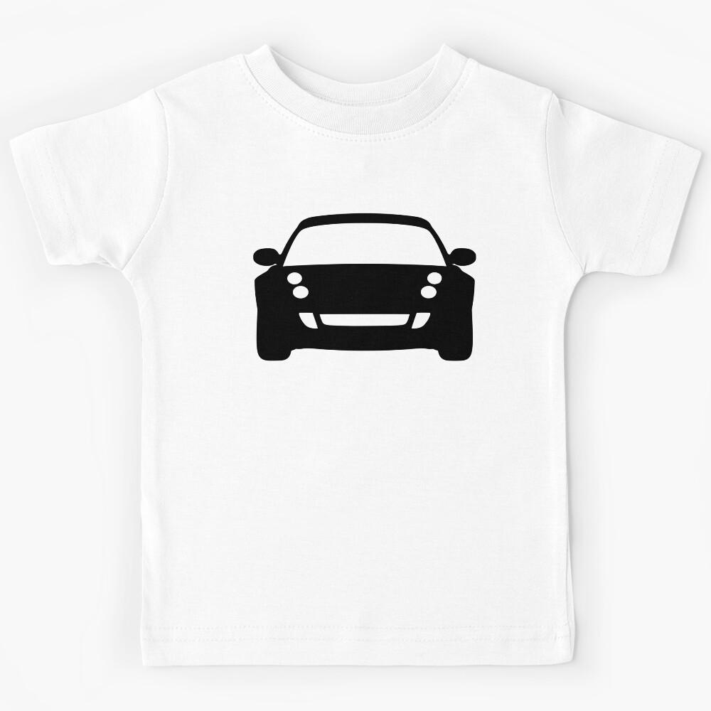 Smart Roadster 2003-2007 black silhouette Kids T-Shirt 170