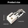 Sewing Machine Foot Overlock Presser Attachment for Cutting Edging and Trimming Streamlines Sewing Task