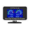 Universal 4 in 1 Digital LCD Car Gauge Water Temperature Voltage Oilpressure Oil Gauge Sensor 5-1000ohm for Car Truck 12V 24V
