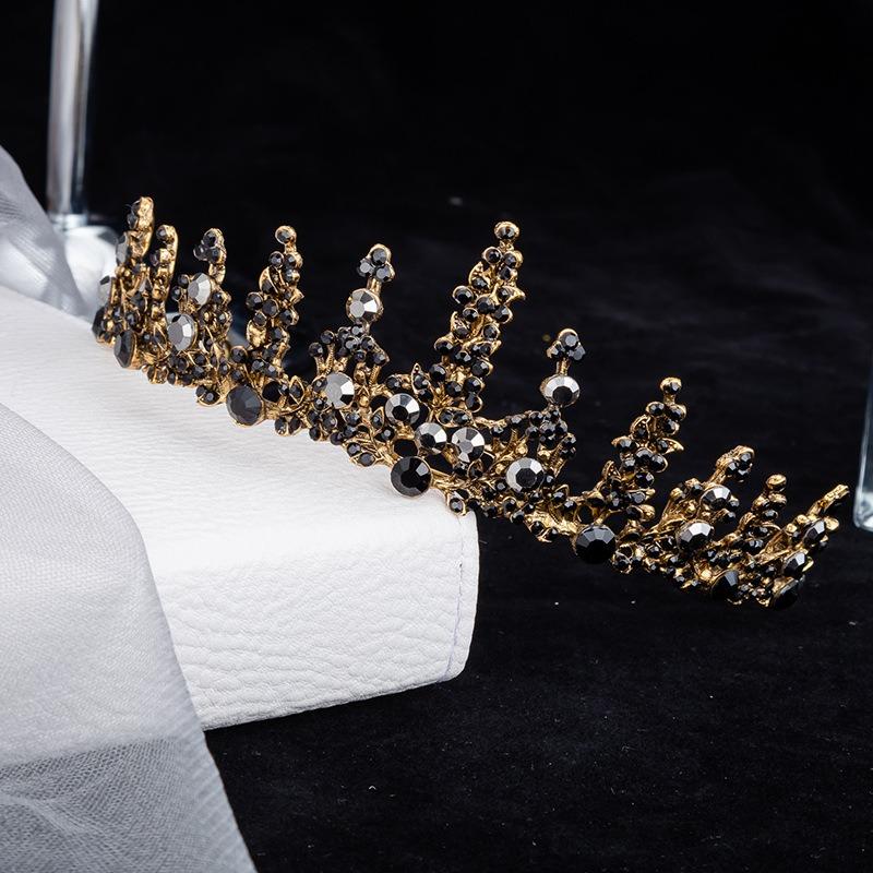 Koreanische Brautkrone Strass Perlenkrone Hochzeitskleid Haarschmuck Fotostudio Fotozubehör Brautschmuck