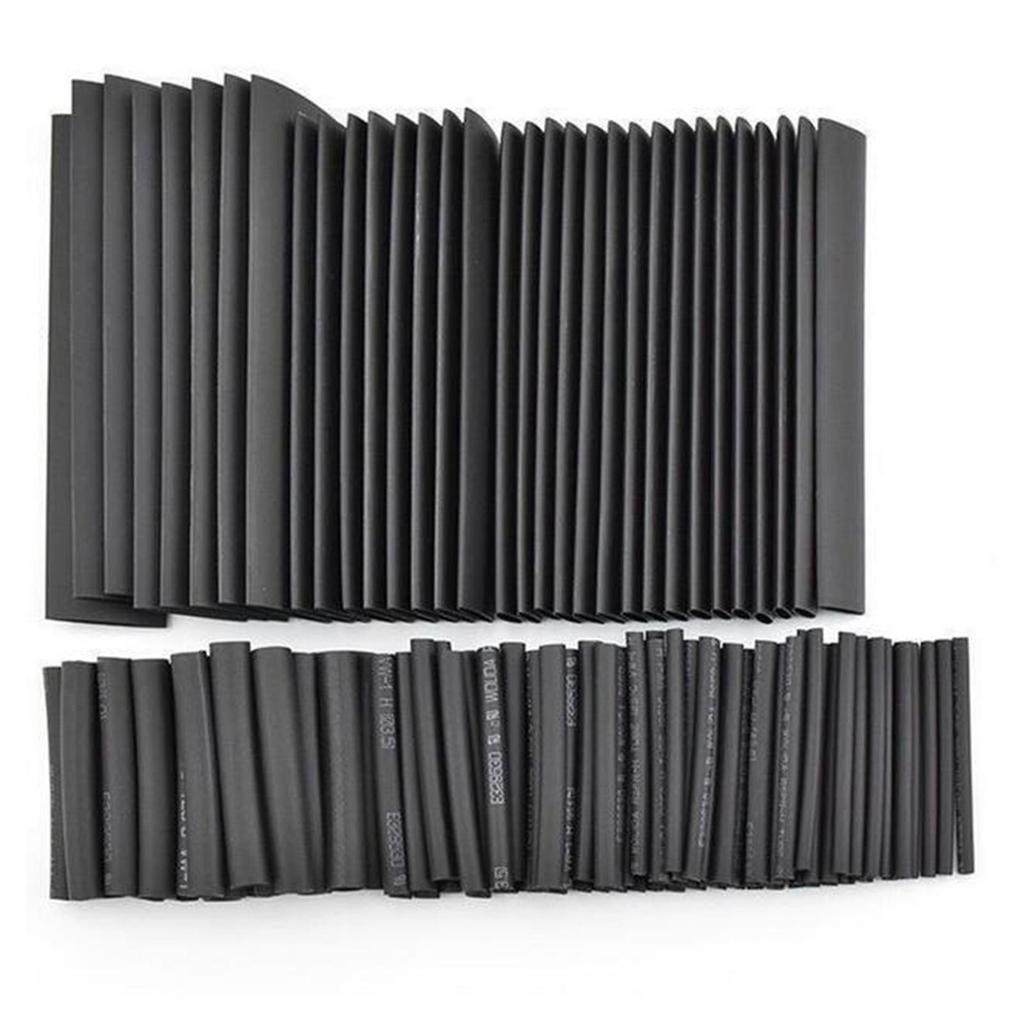 127pcs Polyolefin PE Heat Shrink Tubing Kit 7 Sizes 2mm 2.5mm 3.5mm 5mm 7mm 10mm