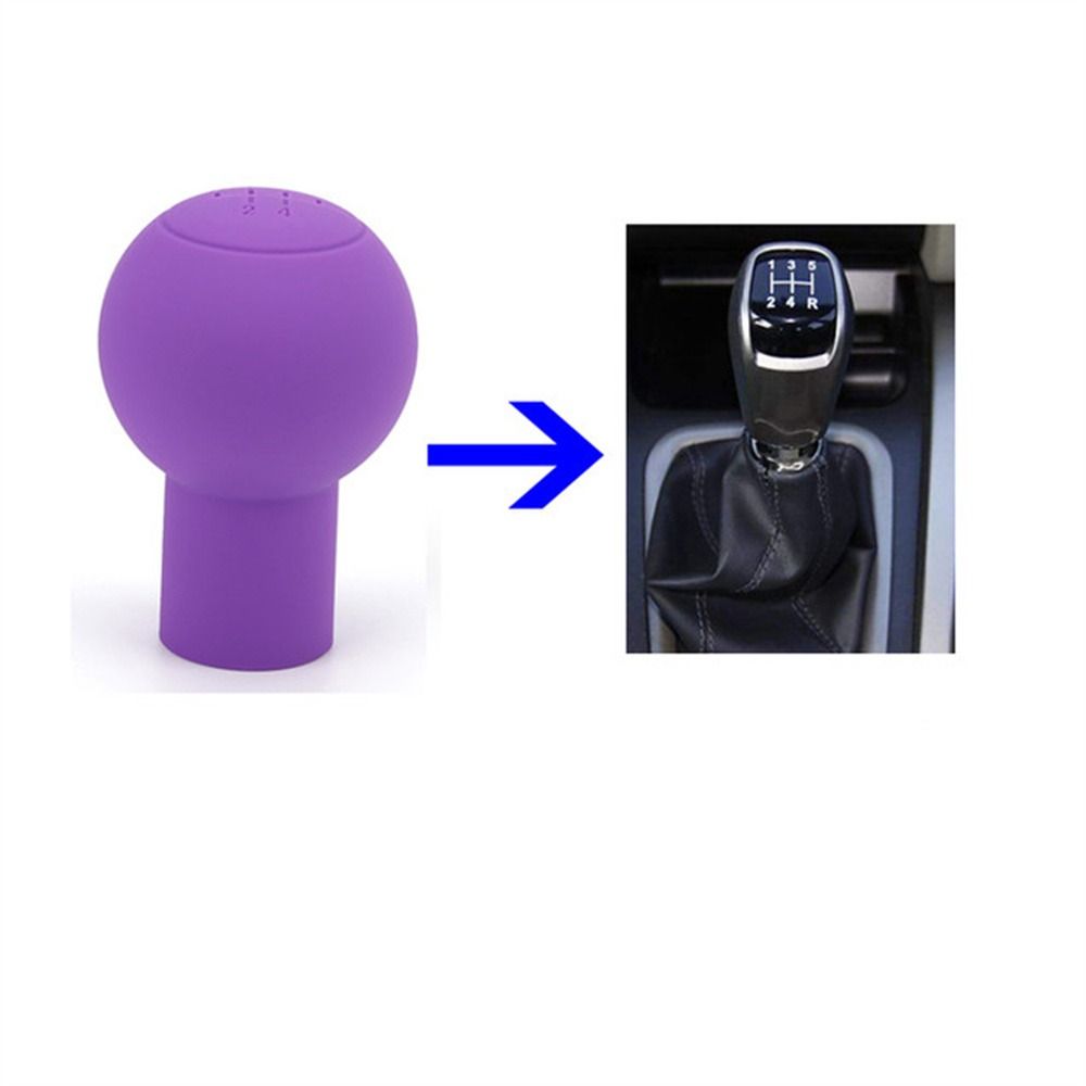 Manual Silicone 5 Gear Shift Knob Cover Gear Knob Cover Shift Gear Knob Cover Lever Shift Knob