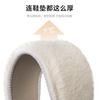 Women's velvet fashion cotton boots warm and thickened winter snow boots non-slip thick-soled large cotton shoes