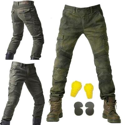 Motorradhose Enduro Reithose Motocross Off-Road Racing Sport Knieschutzhose Herren Moto Motocross Hose Nylon Baumwollhose