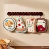 Kitchen Hand Towel Bathroom Absorbent Hand Towel Wall Hanging Cloth Thickened Handkerchief For Kitchen Hand Towel Cleaning Cloth