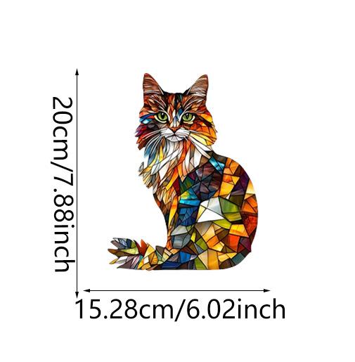 1 Stück Schlossdekoration 2D Acryl Home Hängender Traumfänger Anhänger Farbe Seltsamer Dekorativer Anhänger