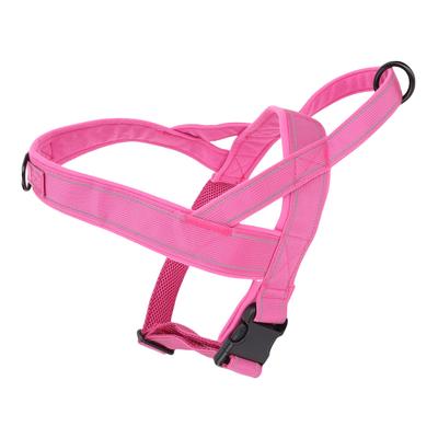 Stop Pulling Dog Harness Comfortable Portable Nylon Adjustable Pet Halter Harness for Walking
