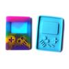Square Silicone Epoxy Resin Mould Keychain Mold Resin Casting Epoxy Quicksand Silicone Molds for Pendant Jewelry Crafts
