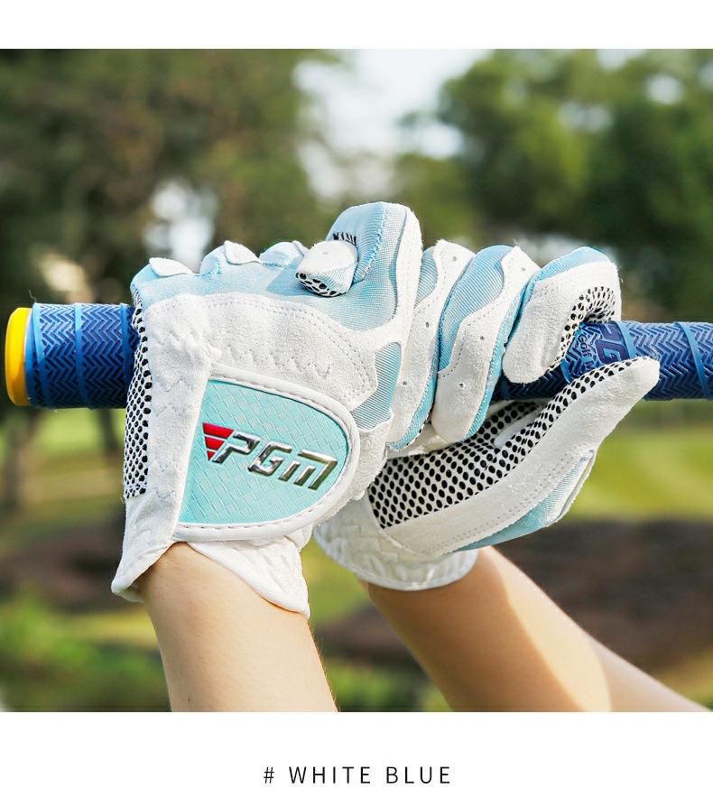 PGM Women's Non-Slip Golf Gloves - Pair for Left & Right Hands, Professional Outdoor Grip