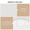 Hexagon Woven Lamp Shade Rustic Style Soft Light Protector Decorative Lampshade for Table Floor Desk Lamp Cover Replacement