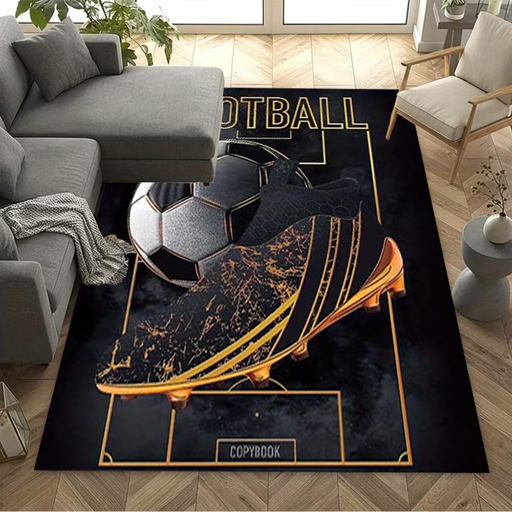1pc Soccer Ball rug home carpet design for office decor gift living room bedroom