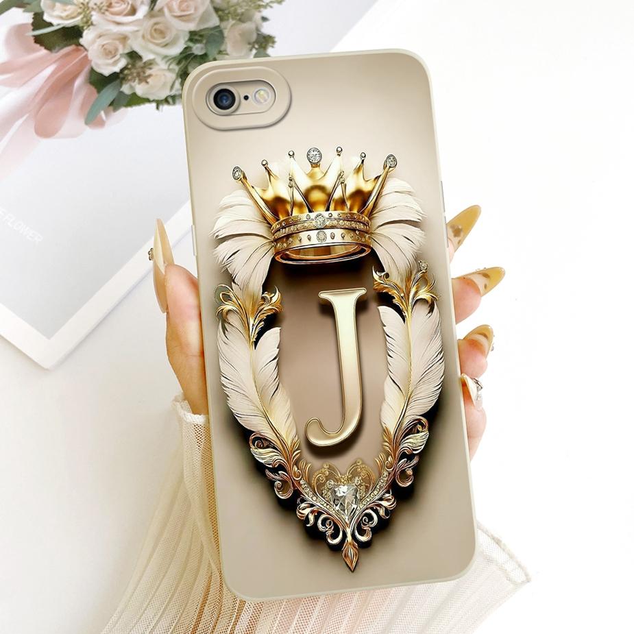 For Apple iPhone 6 Plus Case iPhone6S Cool Crown Letters Cover Shockproof Soft TPU Phone Case For iPhone 6S Plus iPhone6 S Shell