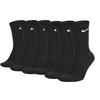 Nike Crew Socks Unisex Combo Set Black SX7664-010
