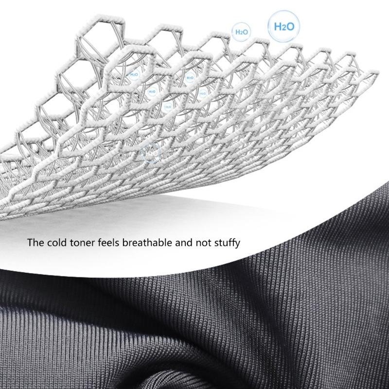 Outdoor Cycling Headwear Neck Gaiter Snood Ice Silk Tube Scarf Headbands Breathable Bandanas Face Mask