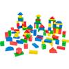 HEROS - Blocs de construction en bois 100 % certifié FSC - 100 pieces - Des 1 ans