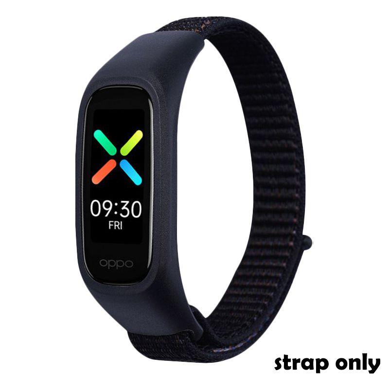 Lightweight And Breathable Nylon Loop Strap For Oppo Band Full Cover Design For Protection
