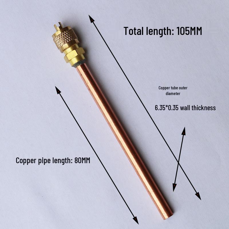 

Refrigerator Fluorination Valve & Connector Kit