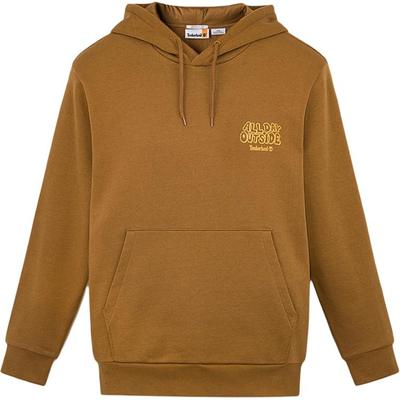Felpa casual con cappuccio comoda felpa da uomo grano scuro A43J5-EH2