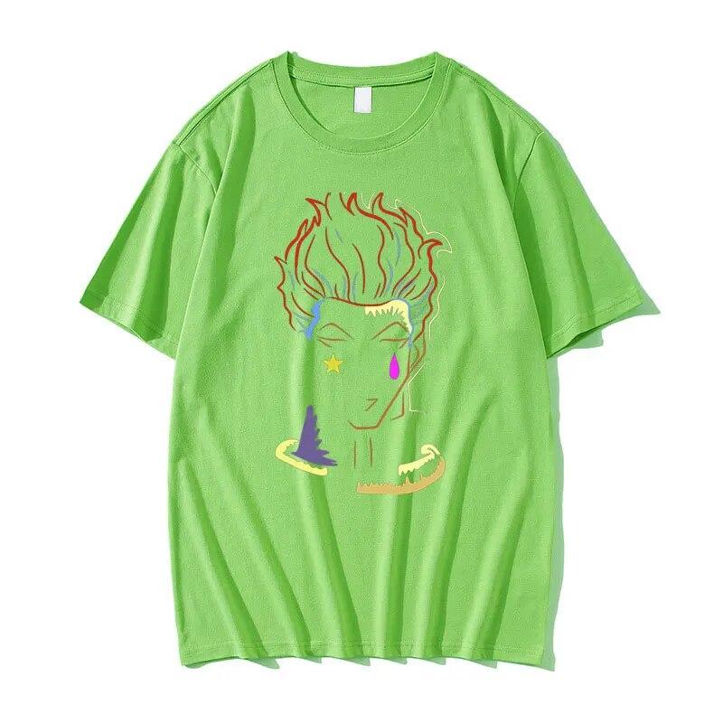 Anime Hunter X Hunter Hisoka Tričko s potiskem Streetwear Unisex Móda Harajuku Tričko Krátký rukáv Unisex Dámské Unisexga Trička pro volný čas